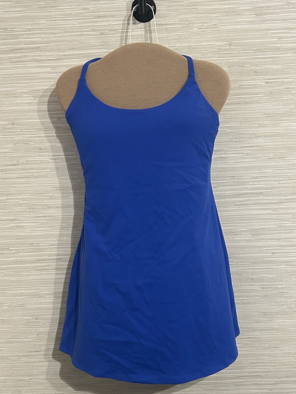 Halara Women's Size Small NWT Royal Blue SoftlyZero Plush Active Dress Crossback